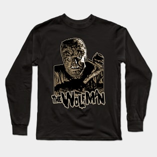 the wolfman, werewolf, Long Sleeve T-Shirt